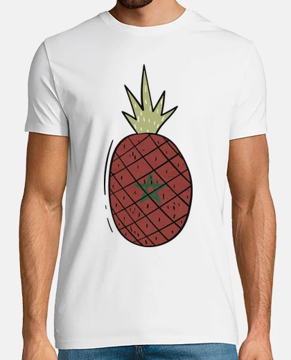 Camiseta Piña Bandera Marruecos