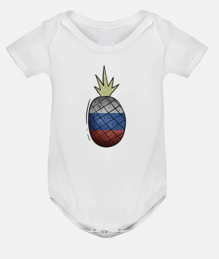Kids pineapple flag russia