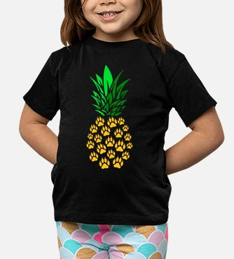 Pineapple Paw Prints Dog Lover