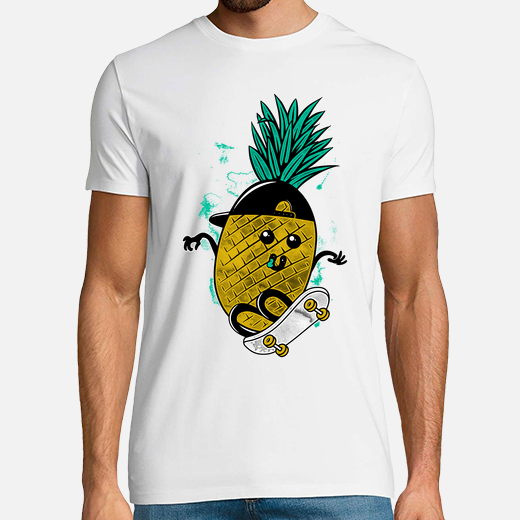 pineapple skateboarding