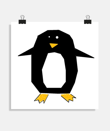 Poster pingouin