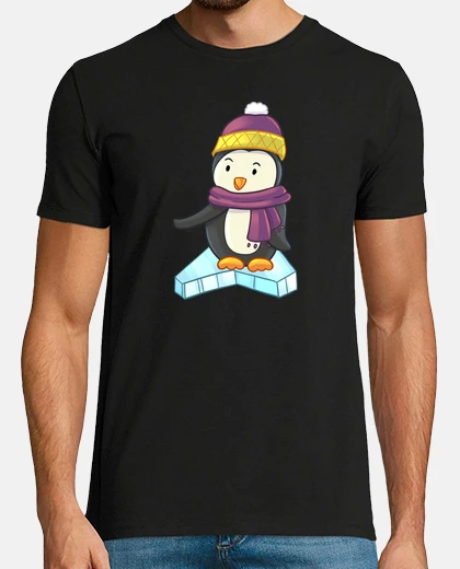 Tee-shirt pingouin sur ice