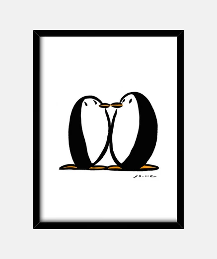 Cadre pingouins