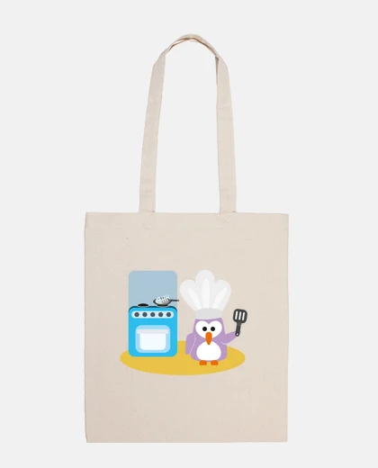 Borsa pinguino cuoco