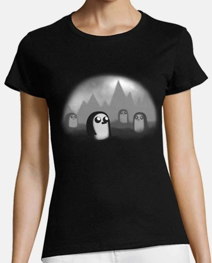 Camiseta pingüino malvado