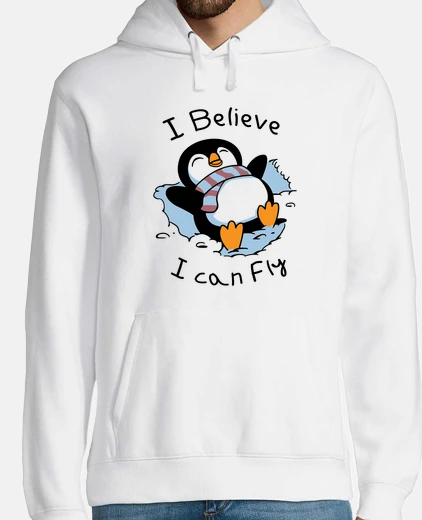 Felpa pinguino neve