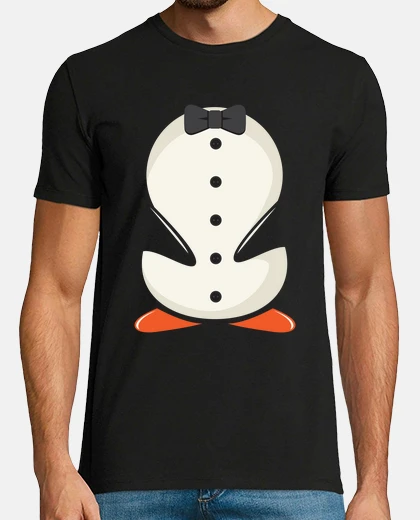Playera pingüino traje de esmoquin tux antarctica mayordomo