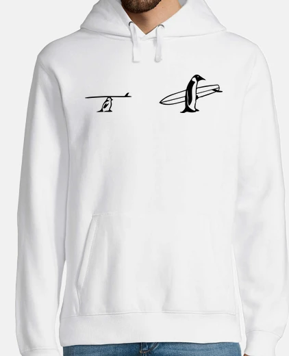 Sudadera Pingüinos surf