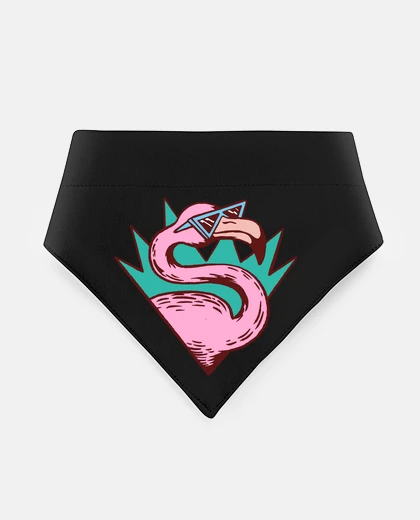 Mascotas pink flamingo retro beach summer glasses groups top ten doggie