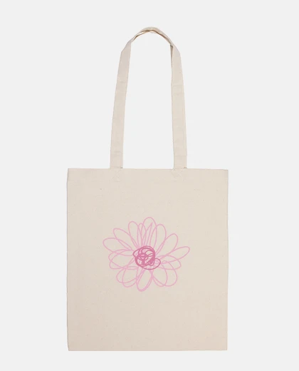 Bag pink flower