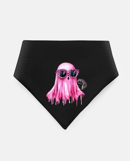 Mascotas Pink Ghost Black Cat