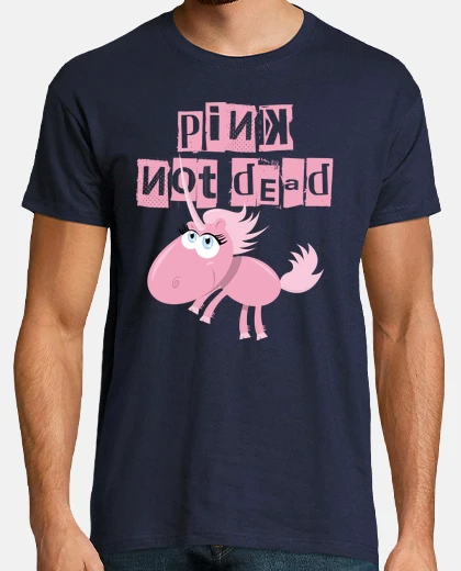 Tee-shirt Pink not dead