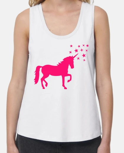 T-shirt Pink unicorn