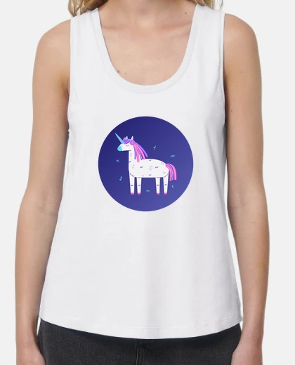 T-shirt pink unicorn t shirt top woman