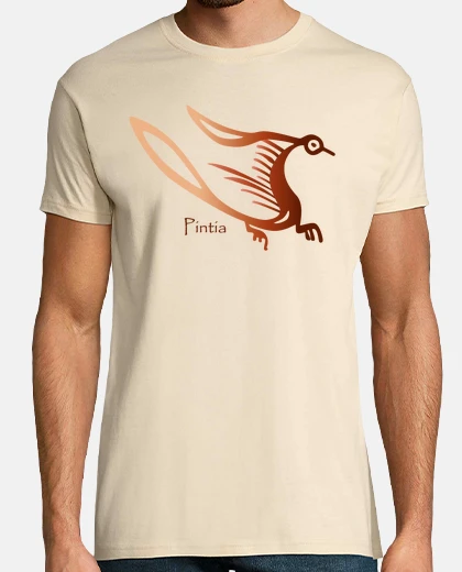 T-shirt pintia n ° 4, per sfondo chiaro