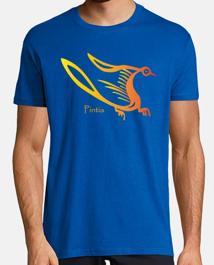 T-shirt pintia n ° 4, per sfondo scuro