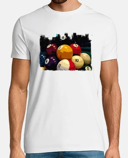 pirámide de bolas de billar