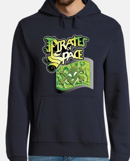 Sudadera Pirata del Espacio bandera pirata