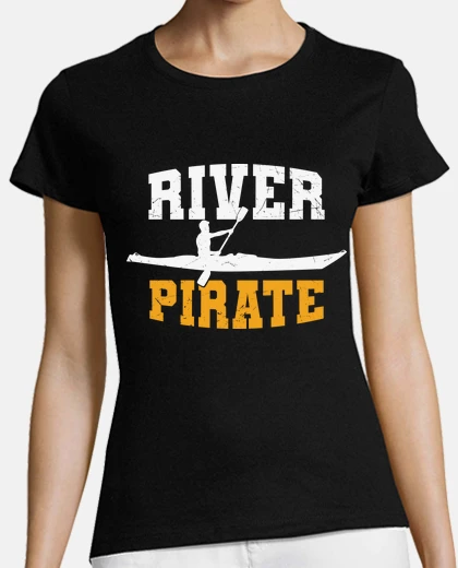 T-shirt pirata del fiume