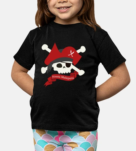 Ropa Pirata Malapata, camiseta infantil