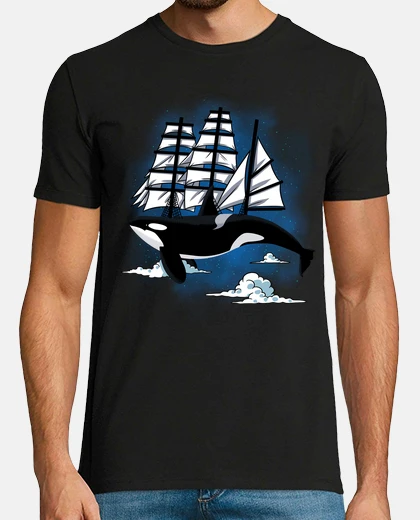T-shirt pirata orca