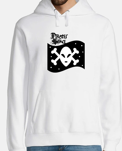 Sudadera piratas del espacio bandera