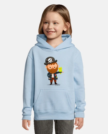 Kids Pirate with Parrot