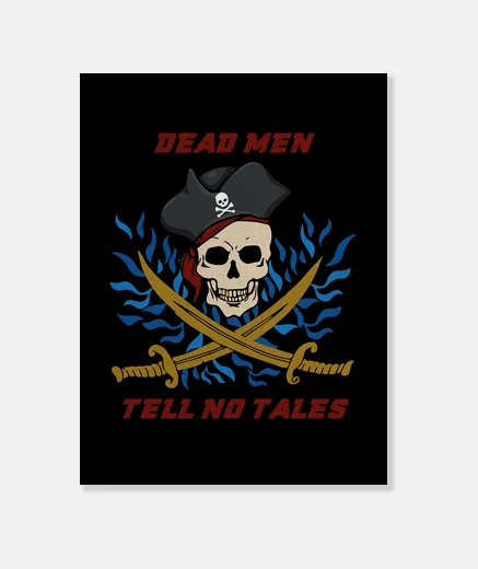 Wall Pirates dead men tell no tales