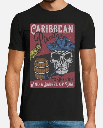 Tee shirt pirate fashion des caraibes