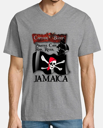 T-shirt pirati caraibici