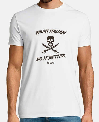T-shirt Pirati Italiani Do It Better Ibiza