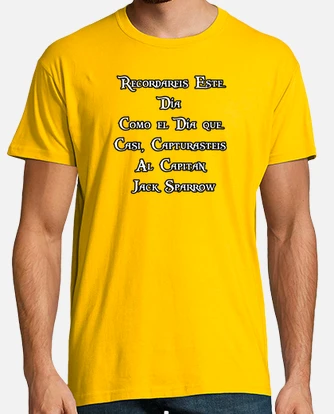 Maglietta pirati 2025 dei caraibi