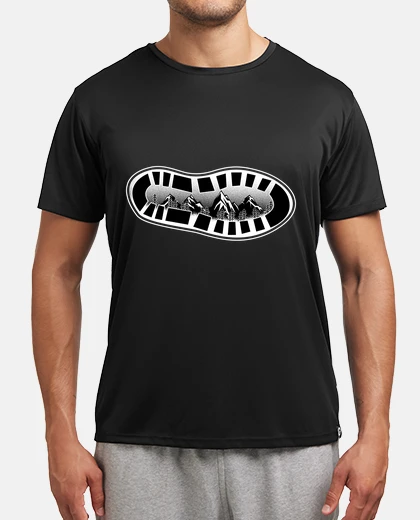 Camiseta Pisada Bota Montaña Senderismo Montañero