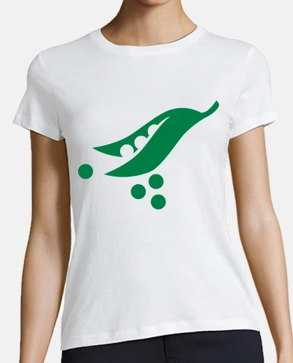T-shirt piselli verdi