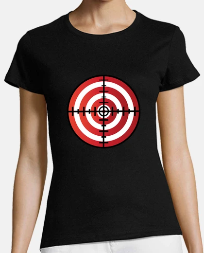 Camiseta Pistola de ojo de buey con estampado di