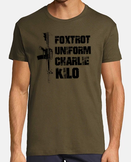 T-shirt pistola foxtrot