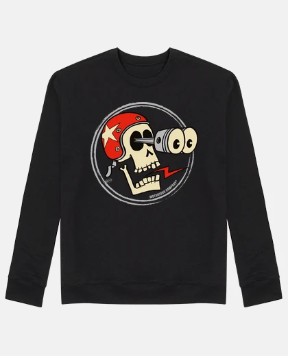 Hoodie piston skull