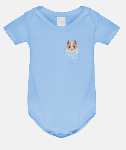Kids pit bull dog pocket