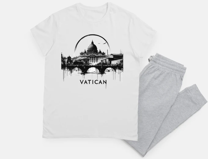 Pigiama pittura di viaggio sumie città del vati
