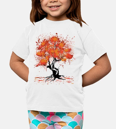 Abbigliamento pittura tree autunnale ing