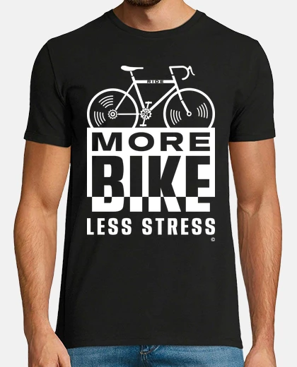 T-shirt più bici les stress
