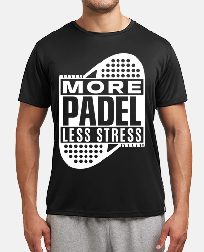 T-shirt più paddle tennis les stress
