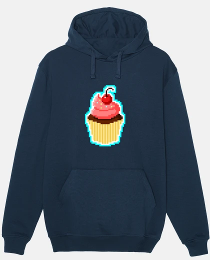 Sudadera Pixel Cupcake