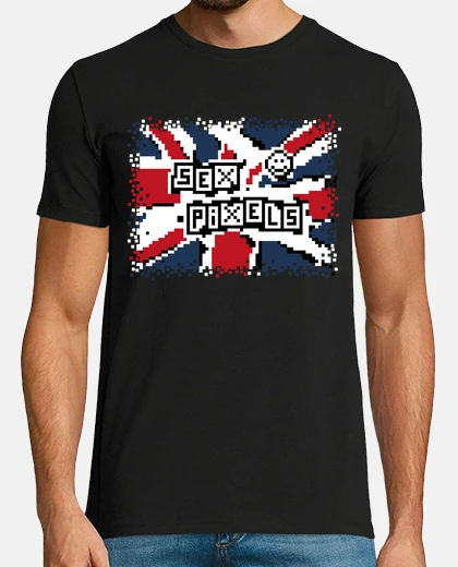 T-shirt pixel del sesso