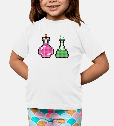 Kids pixel magic potions