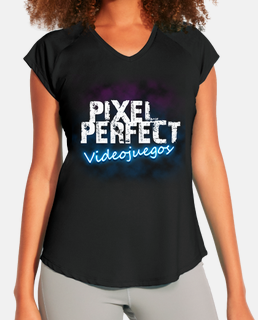 pixel perfect video game girl t-shirt