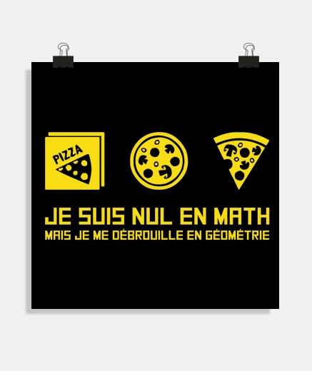 Poster pizza