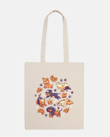Borsa pizza ai peperoni per dogs cuccioli