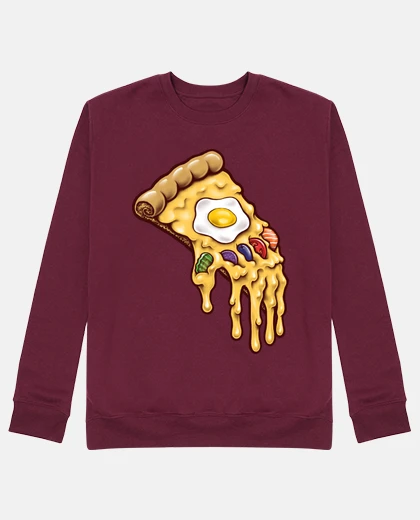 Felpa pizza all39infinito