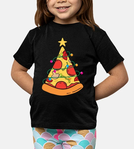Ropa pizza árbol de navidad merry crustmas